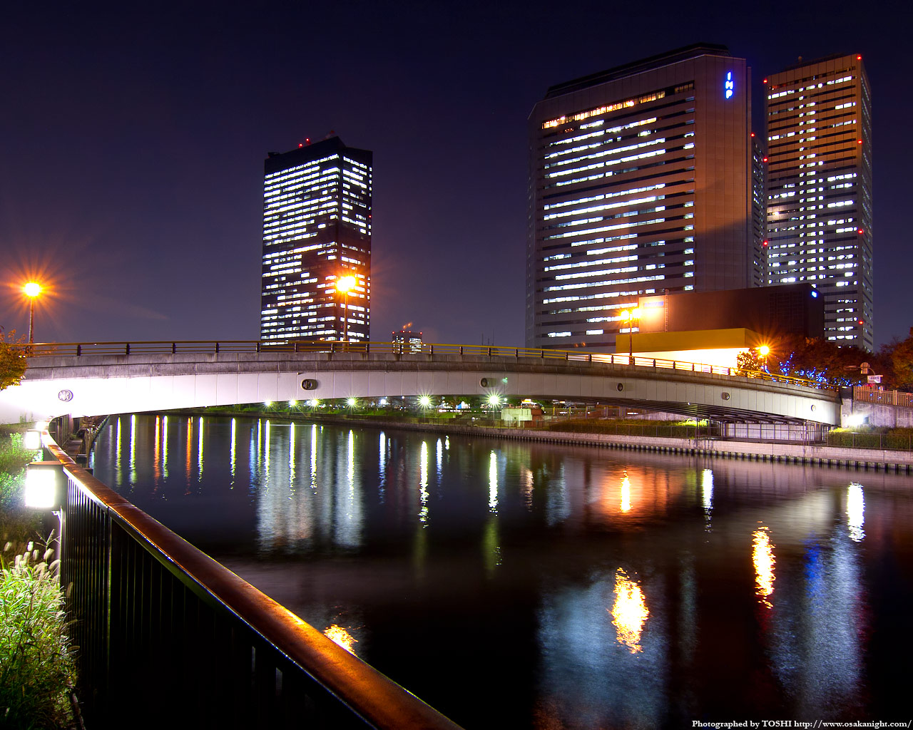 大阪城新橋と大阪ビジネスパーク