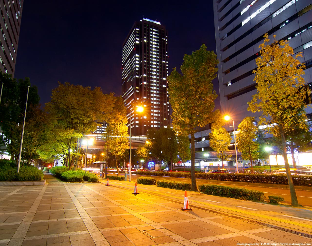大阪ビジネスパークの街並み1